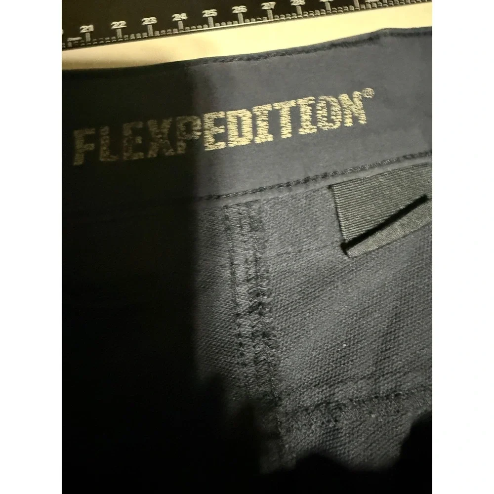 Duluth Trading Flexpedition Relaxed Fit Cargo Pants Mens 40x30 Navy